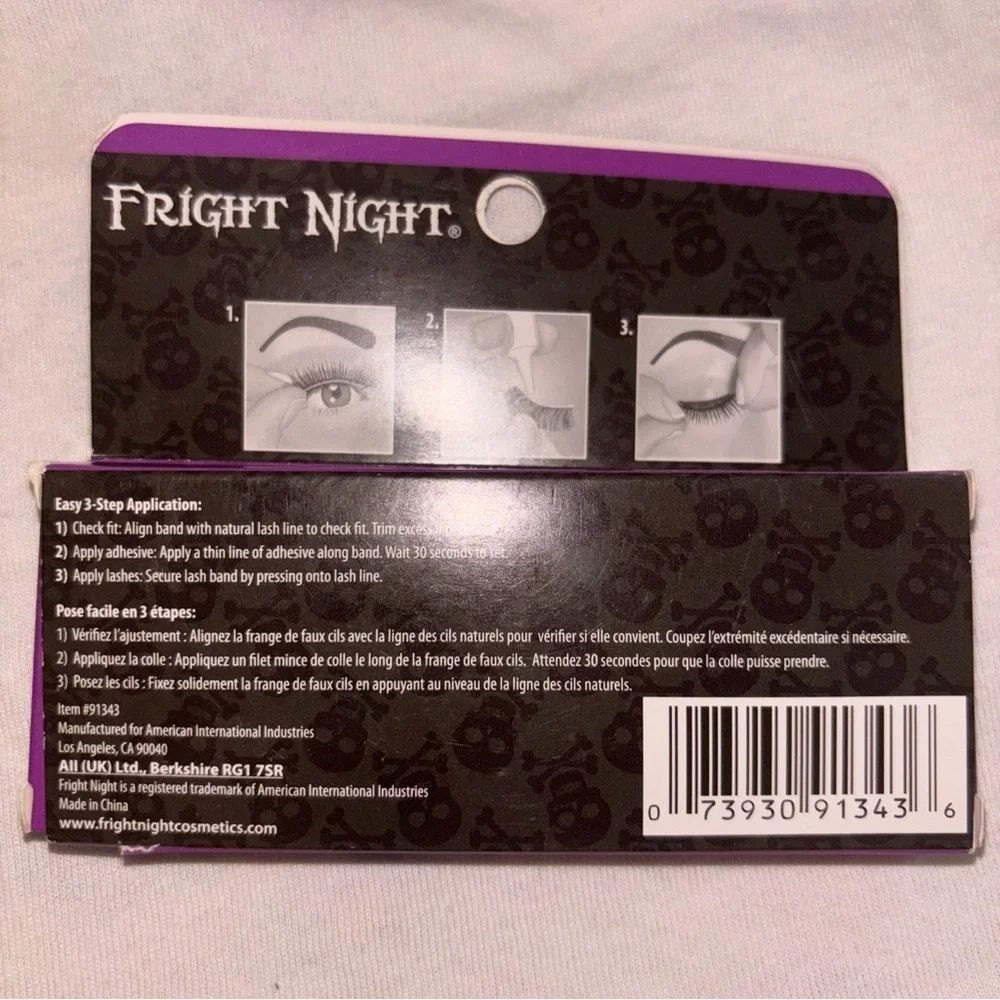 Ardell Fright Night Spooky Lashes Spider Web(0.6ml/0.02fl) As Seen‎ In Pics